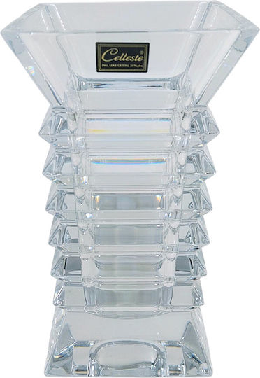 Vază Decorativă Cristalină Transparentă 22x12xÎ12cm