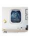Dreidimensionales Wandsticker Wolkige New York 65x80cm