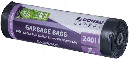 Smart Trash Bags Capacity 240lt 140x90cm 10pcs Black
