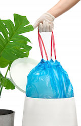 Alufix Sacuri de gunoi rezistente cu capacitate de 35lt cu bandă de dantelă 60x53cm 15 buc Albastru Alufix Sacuri de gunoi rezistente cu capacitate de 35lt cu bandă de dantelă 60x53cm 15 buc Albastru