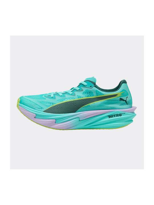 X Hyrox Deviate Nitro Elite 4 Women's Sport Shoes Running Green