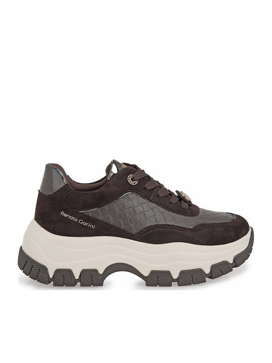 Renato Garini Adidași Chunky pentru Femei Maro