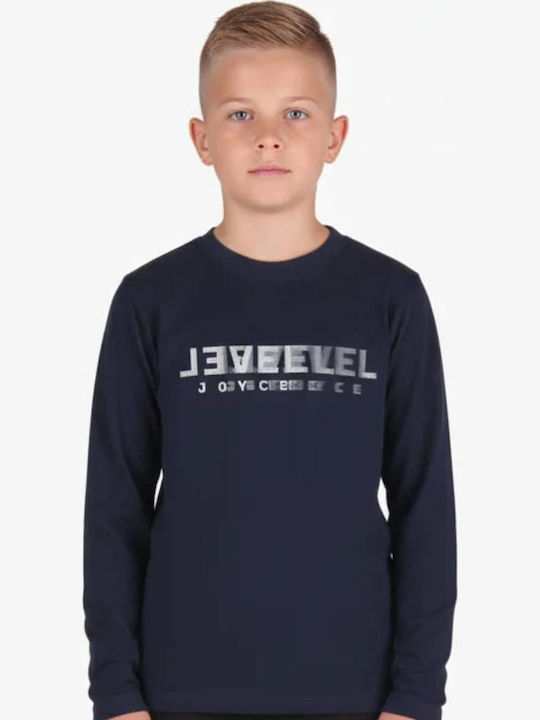 Joyce Παιδική Μπλούζα Μακρυμάνικη Navy