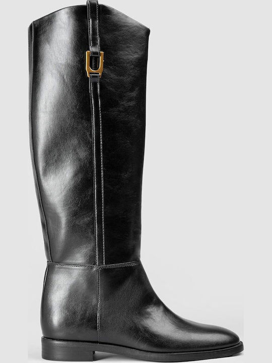 Damenstiefel Reiten Schwarz