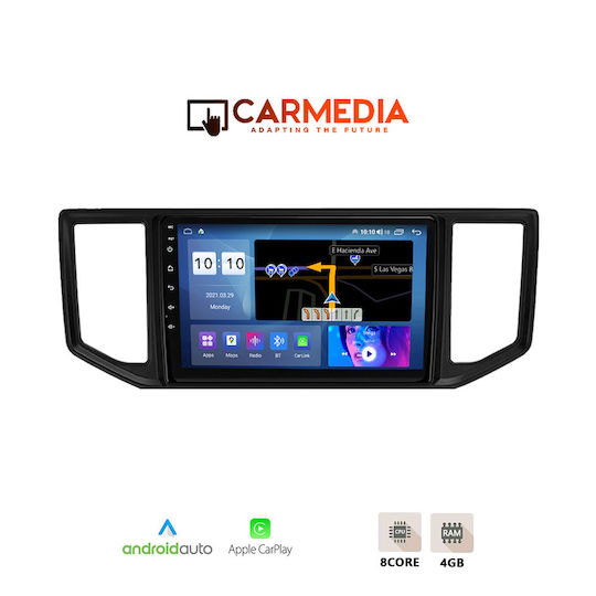 Carmedia Car Audio System for Volkswagen Crafter 2017 Bluetooth USB WiFi GPS Apple CarPlay Android Auto with 10" Touch Screen