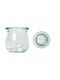 Weck Set of 12 General Use Jars with Lid Glass Transparent 75ml 12 Pieces