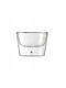 Excellent Houseware Кръгла Стъклена Прозрачна Съд За Сервиране С Диаметър 10.8 См 2 Бройки