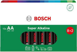 Philips Супер алкални батерии AA 1.5V 10бр Philips Супер алкални батерии AA 1.5V 10бр