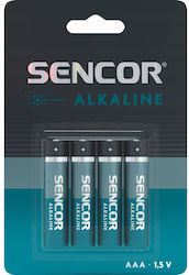 Sencor Akyga Alkaline-Batterien AAA 1,5V 4er Pack Sencor Akyga Alkaline-Batterien AAA 1,5V 4er Pack