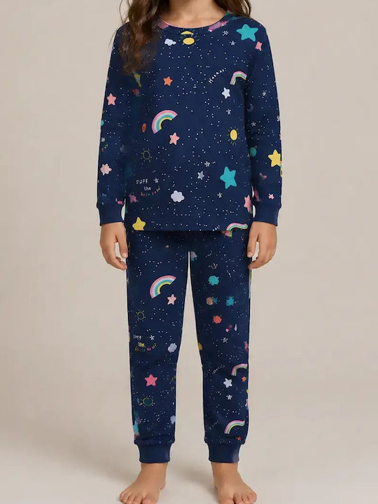 Extan Bebe Kids Nightwear Dark Blue Pyjama