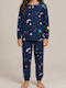 Extan Bebe Kids Nightwear Dark Blue Pyjama