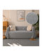 My Home Luxury Throws Set 3 Pcs Grey