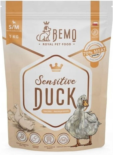 1kg Dry Dog Food for Small & Medium Breeds with Duck