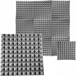 DNA Audio Treatment Panel 10 Pieces 50cm x 50cm x 50mm In Grey Colour DNA Audio Treatment Panel 10 Pieces 50cm x 50cm x 50mm In Grey Colour