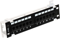 Delta Пач Панел Rj-45 Pp10-12 Rj 6 10"