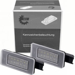 Lumini LED Pentru Plăcuța De Înmatriculare Citroen C5 III Peugeot 2008 I 207 CC 308 II 9682403680 Lumini LED Pentru Plăcuța De Înmatriculare Citroen C5 III Peugeot 2008 I 207 CC 308 II 9682403680