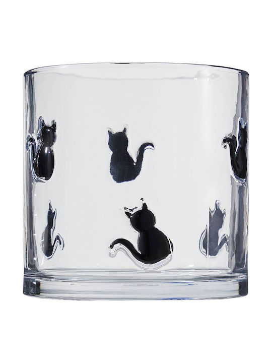 Butlers Halloween Glass Candle Holder in Transparent Color 15cm