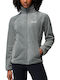 Benton Springs Voll Fleece Damen Strickjacke mit Reissverschluss Graue