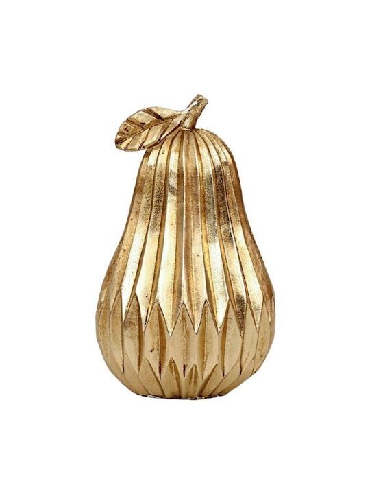 Decorativ Pere 374-226-256 10x10x17cm Auriu Pol...