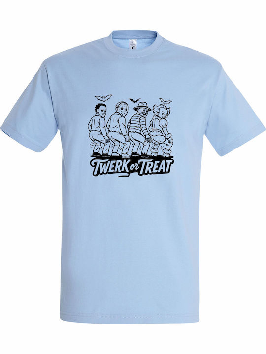 T-shirt Унисекс Twerk Treat Horror Characters S...