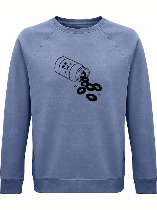 Bio-Unisex Sweatshirt Music Is My Medicine Free...