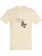 T-shirt Unisex " Music Is My Medicine Free Therapy " Cream