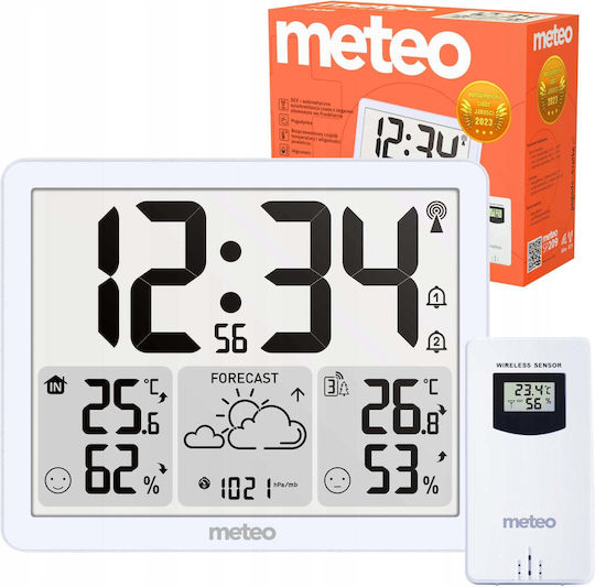 Meteo Kabelloser Digital Wetterstation Tischplatte