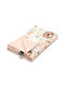 La Millou Nursery Swaddling Blanket Thin Pink 80x110cm