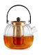 Vialli Design Стъклен чайник с филтър Златист 1000ml