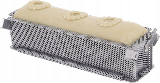 De Buyer Bakeware Tin Made of Stainless Steel 35x7x7.5cm