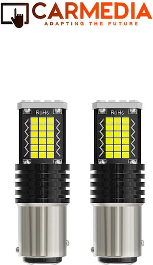 Carmedia Autolampen BA15S LED