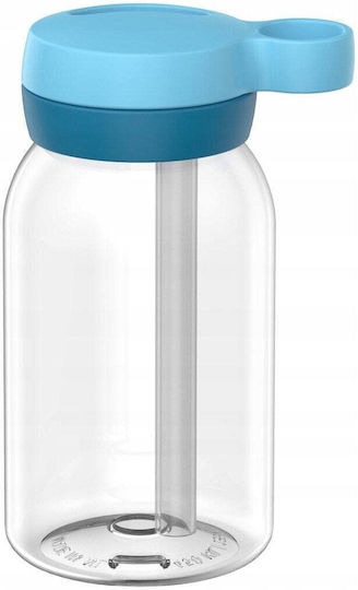 Mepal Бутилка за Вода Стъклена с Винтов Капак Синя 450ml