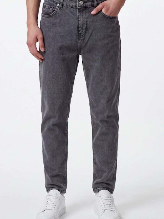 Jean Ανδρικό Παντελόνι Τζιν Relaxed Fit Γκρι