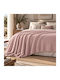 My Home Luxury Κουβέρτα Fleece Μονή 160x220εκ. Ροζ
