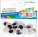 Euro Trade Stick-On Eyes 18mm