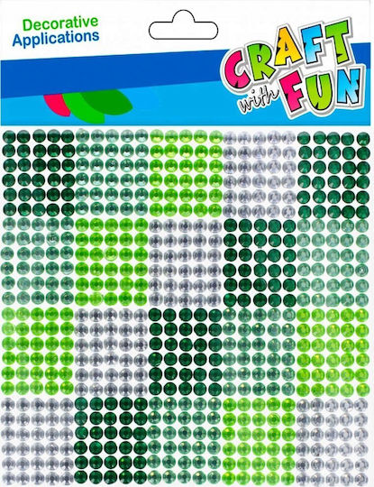 Craft with Fun Craft Clips 20gr 12 Pieces In Green Color
