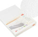Matex Protective Single Waterproof Mattress Cover with Elastic Straps White 100x200cm
