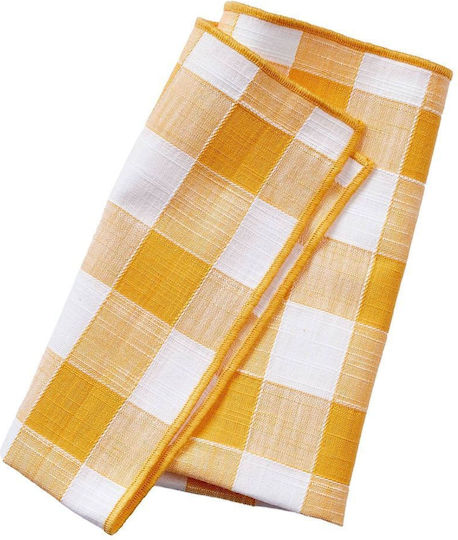 Butlers Kitchen Towel from 100% Cotton in Yellow Color 42x42cm