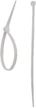 Dedra Plastic Cable Ties 610mmx9mm In White Colour 25pcs 11B90611