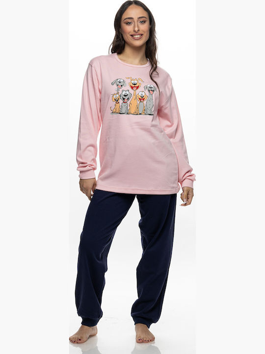 Galaxy Galaxy Damen Schlafanzug & Pyjamas Rosa