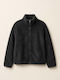 Noidinotte Winter Women's Fleece Robe Black