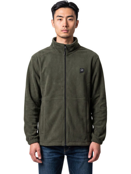 Ανδρική Ζακέτα Fleece Khaki