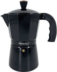 KING Hoff Ηλεκτρικό Μπρίκι Espresso Μαύρο