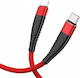 Koanni USB Typ-C Kabel Männlich - USB-C Rotes 1m