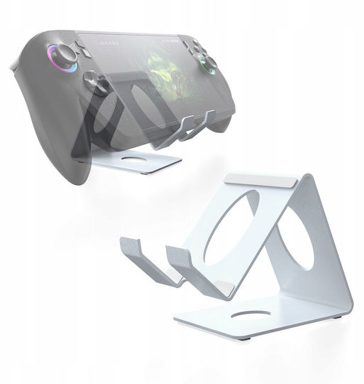 Jys Стойка за зареждане Switch 2 / Steam Deck / Asus ROG Ally / Playstation Portal Бяла SB11126