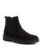 Leder Herrenstiefel Schwarz
