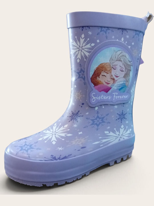 Παιδικές Γαλότσες Frozen Μωβ