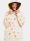 Women's Hooded Sweatshirt Beige