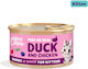 Edgard Cooper Nasses Katzenfutter mit Ente, Huhn und Fleisch ohne Getreide 85g
