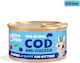 Edgard Cooper Wet Cat Food with Chicken Meat and Cod Grain Free 85gr